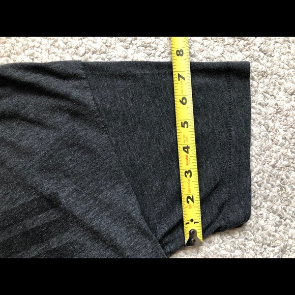 USA Flag Charcoal Gray Cotton/Poly T-Shirt Medium - Picture 13 of 15